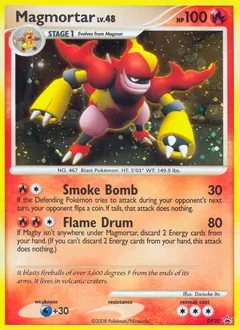DP Black Star Promos Magmortar Pokémon card